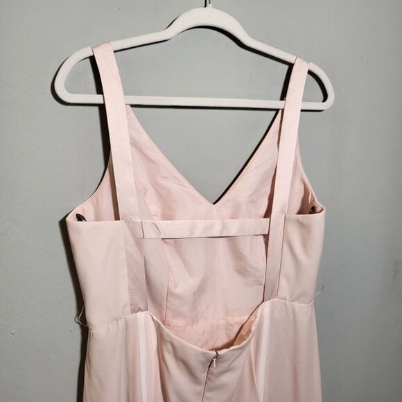 VERA WANG White NWT* | Maxi Length Gown | Blush Pink | size 12 - Picture 7 of 13